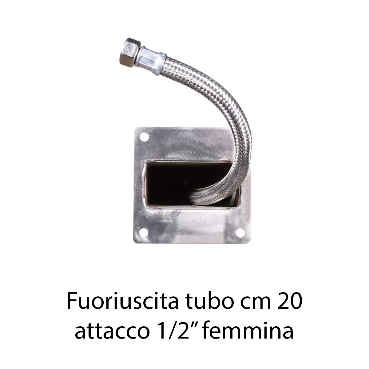 Vandens kolonėlė Nerudijančio plieno (INOX AISI 316) ARIQ